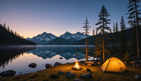Les campings sauvages offrent une liberté totale aux campeurs